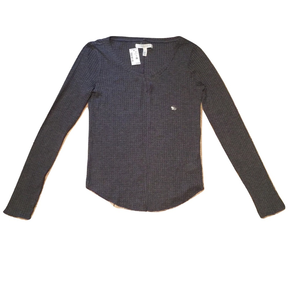 NWT Aeropostale Gray Long Sleeve Shirt Medium